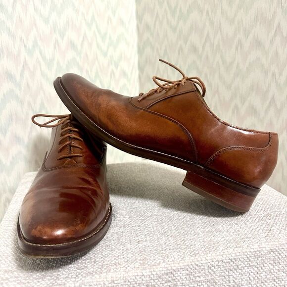 Cole Haan Grand.OS Oxford Dress Shoes Mens 11.5M Brown Leather C12849 main image 9